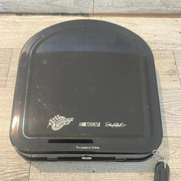 Dale Earnhardt Jr NASCAR CD Storage Tin With Sleeves Winners Circle - Picture 9 of 9